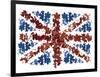 British Flag-Whoartnow-Framed Giclee Print