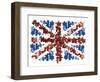 British Flag-Whoartnow-Framed Giclee Print