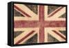 British Flag-Whoartnow-Framed Stretched Canvas