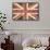 British Flag-Whoartnow-Framed Stretched Canvas displayed on a wall