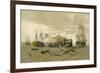 British Fleet Attacking Castillo Del Morro, Cuba, 1761-null-Framed Giclee Print