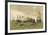 British Fleet Attacking Castillo Del Morro, Cuba, 1761-null-Framed Giclee Print