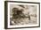 British 'Flying' Ambulance at the Western Front Attending a Wounded Man-null-Framed Giclee Print