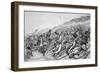 British Forces Attempt to Storm the French Fort of Ticonderoga in 1758 (Litho)-Frederic Sackrider Remington-Framed Giclee Print