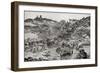 British Forces Fording a River Between Camp Frere and Chieveley During the Second Boer War-Louis Creswicke-Framed Giclee Print