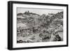 British Forces Fording a River Between Camp Frere and Chieveley During the Second Boer War-Louis Creswicke-Framed Giclee Print