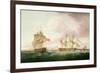 British Frigates Off Dover-Thomas Whitcombe-Framed Giclee Print