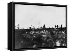 British Front in France, 1917-Robert Hunt-Framed Stretched Canvas
