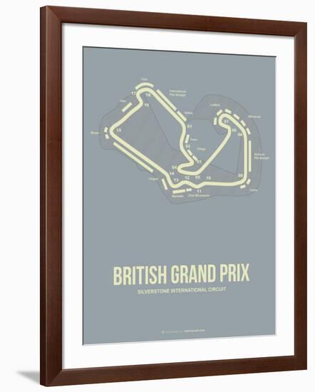 British Grand Prix 1-NaxArt-Framed Art Print