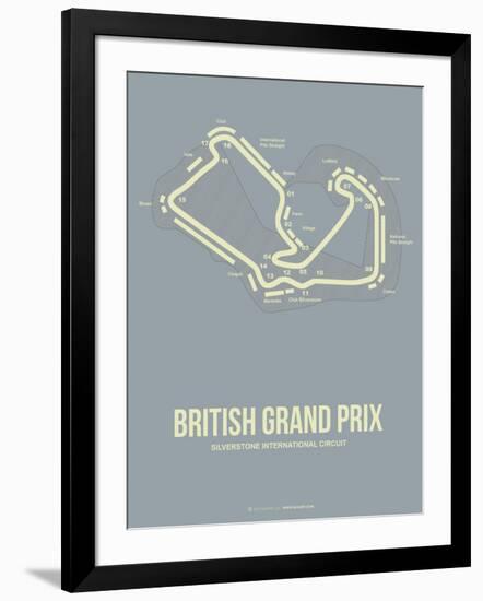 British Grand Prix 1-NaxArt-Framed Art Print