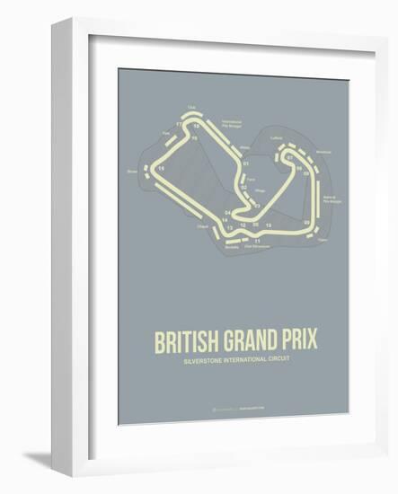 British Grand Prix 1-NaxArt-Framed Art Print