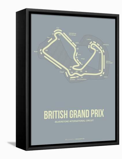 British Grand Prix 1-NaxArt-Framed Stretched Canvas