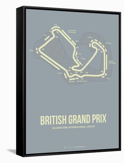 British Grand Prix 1-NaxArt-Framed Stretched Canvas