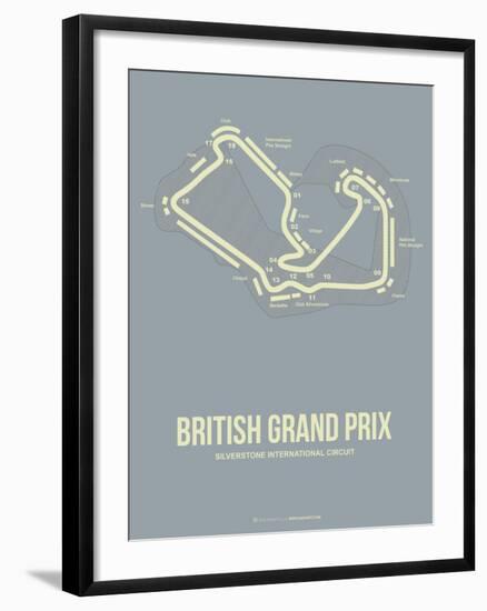 British Grand Prix 1-NaxArt-Framed Art Print