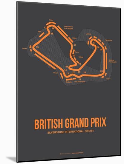 British Grand Prix 3-NaxArt-Mounted Art Print