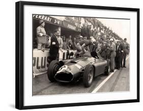 British Grand Prix at Silverstone, 1956-Alan Smith-Framed Art Print