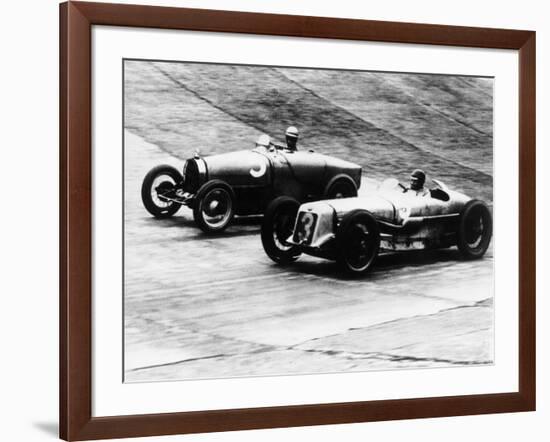 British Grand Prix, Brooklands, Surrey, 1927-null-Framed Photographic Print