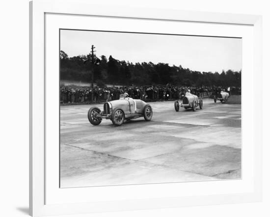 British Grand Prix, Brooklands, Surrey, 1927-null-Framed Photographic Print