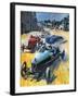 British Grand Prix Victory-Graham Coton-Framed Giclee Print