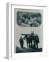 British Gunners with Packhorses, Flanders, August 1917-null-Framed Giclee Print