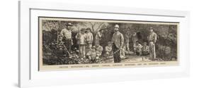 British Honduras, Mr Henry Fowler, Colonial Secretary, and His Exploring Party-null-Framed Giclee Print