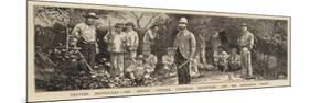 British Honduras, Mr Henry Fowler, Colonial Secretary, and His Exploring Party-null-Mounted Premium Giclee Print