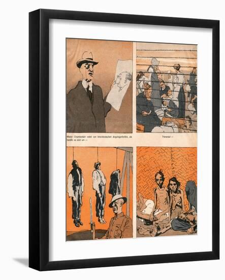 British Hypocrites, 1933-Eduard Thony-Framed Art Print