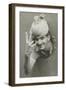 British Indian Soldier He Gives the 'V' Sign from a Port-Hole of a Ship on Arrival in Singapore-null-Framed Photo