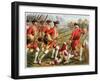 British Infantry-Richard Simkin-Framed Art Print