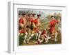 British Infantry-Richard Simkin-Framed Art Print