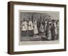 British Influence Among the Natives in South Africa, a Wedding in Native High Life in Zululand-Frank Dadd-Framed Giclee Print