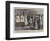 British Influence Among the Natives in South Africa, a Wedding in Native High Life in Zululand-Frank Dadd-Framed Giclee Print