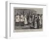 British Influence Among the Natives in South Africa, a Wedding in Native High Life in Zululand-Frank Dadd-Framed Giclee Print