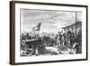 British Invading Grenada Island-null-Framed Giclee Print