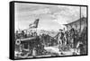 British Invading Grenada Island-null-Framed Stretched Canvas