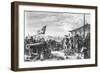 British Invading Grenada Island-null-Framed Giclee Print