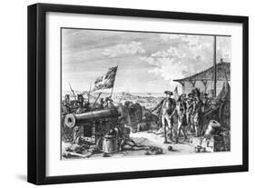 British Invading Grenada Island-null-Framed Giclee Print