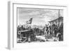 British Invading Grenada Island-null-Framed Giclee Print