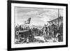 British Invading Grenada Island-null-Framed Giclee Print