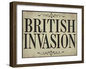 British Invasion-null-Framed Giclee Print