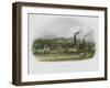 British Iron Company's Works at Corngraves, Near Halesowen, West Midlands, C1835-null-Framed Giclee Print