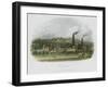 British Iron Company's Works at Corngraves, Near Halesowen, West Midlands, C1835-null-Framed Giclee Print