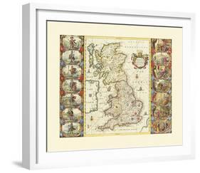 British Isles, 1645-Joan Blaeu-Framed Premium Giclee Print