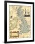 British Isles Map-Vision Studio-Framed Art Print