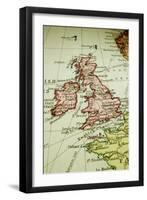 British Isles-Kalulu-Framed Art Print