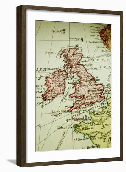 British Isles-Kalulu-Framed Art Print