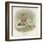 British Lifeboat C1880-null-Framed Art Print