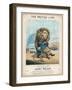 British Lion Seated-Henry Walker-Framed Art Print