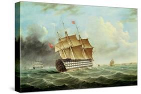 British Man-O-War-Thomas Buttersworth-Stretched Canvas