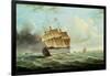 British Man-O-War-Thomas Buttersworth-Framed Giclee Print